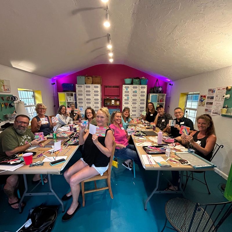 Shared creative supplies and materials