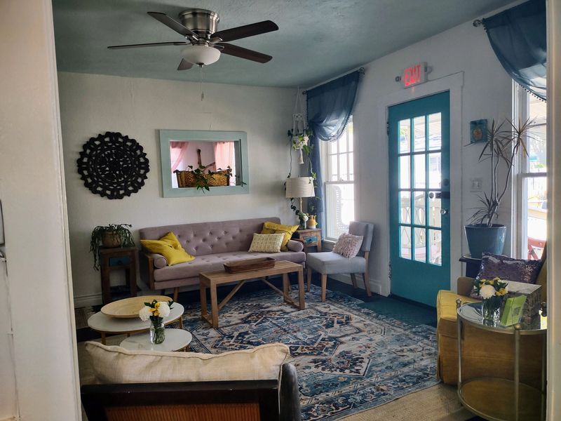 WonderWorks garden area